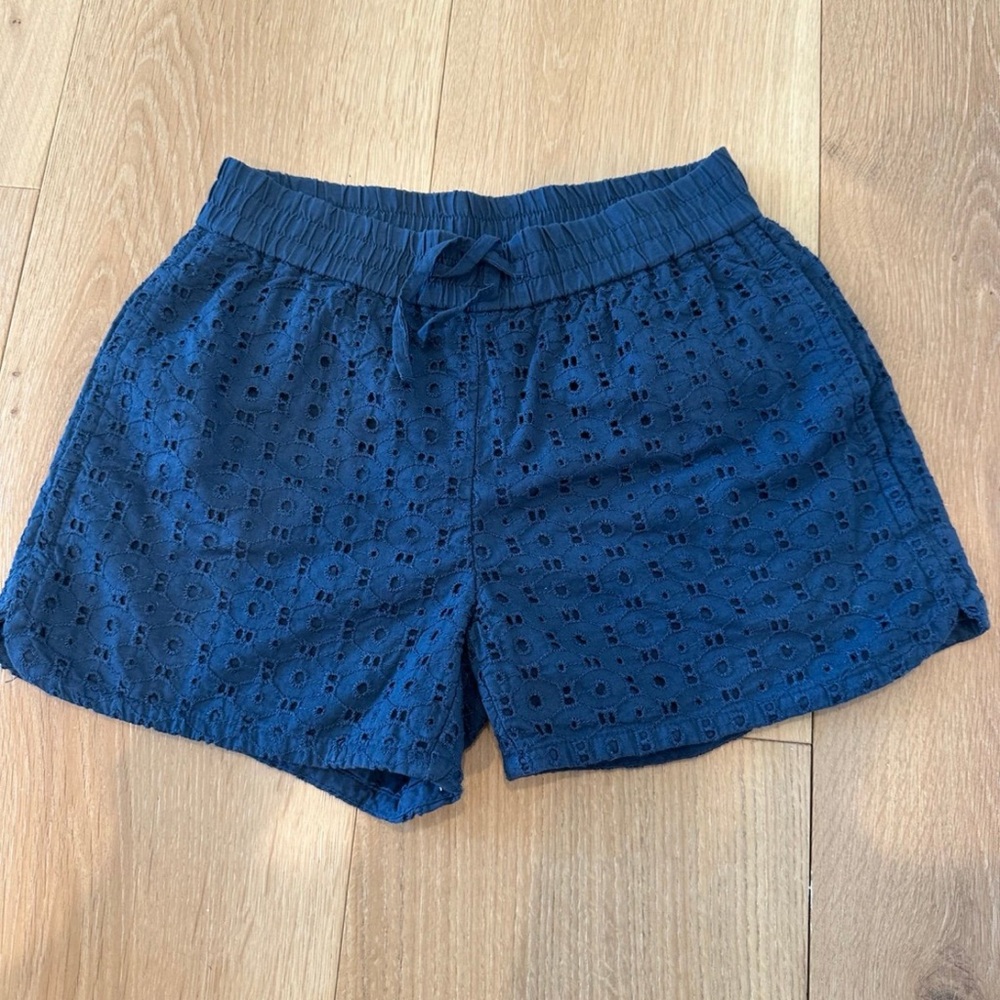 Gap Kids Blue Eyelet Shorts